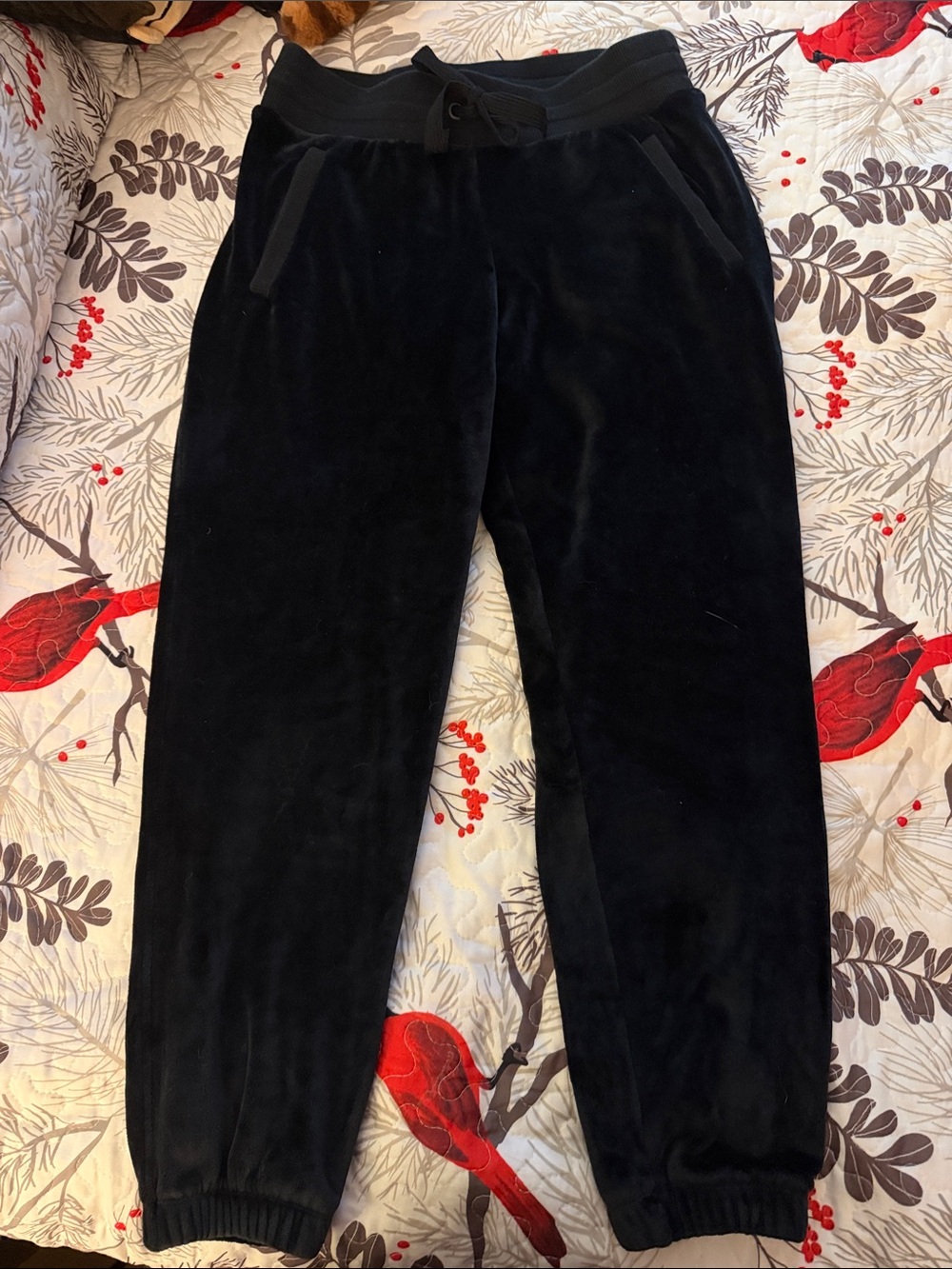 Athleta Black Double Cozy Karma Joggers